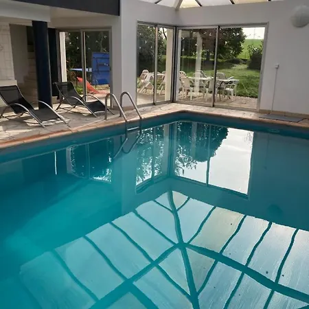 Gite Familial Avec Spa Privatif & Piscine Chauffee Villa *