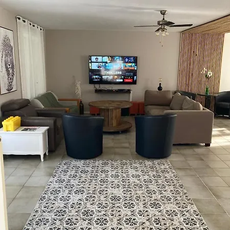 Villa Gite Familial Avec Spa Privatif & Piscine Chauffee Belleray